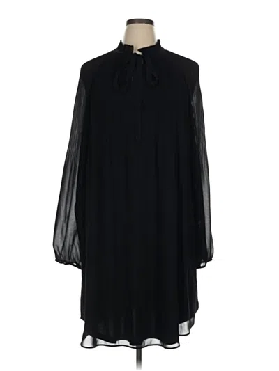 Pre-owned Meadow Rue Casual Dress In Black