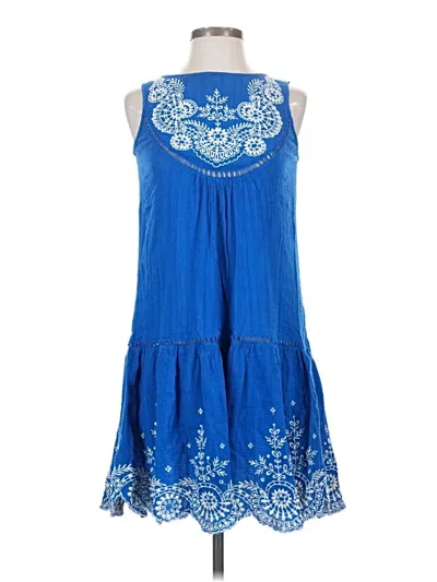 Pre-owned Meadow Rue Casual Dress In Blue