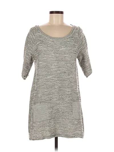 Pre-owned Meadow Rue Casual Dress In Gray