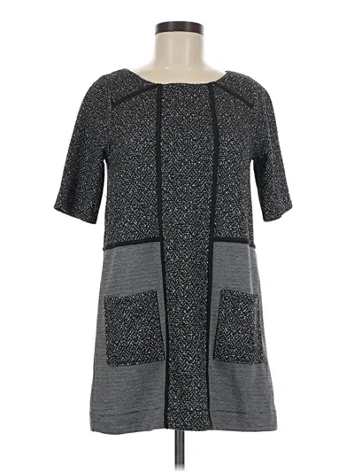 Pre-owned Meadow Rue Casual Dress In Gray
