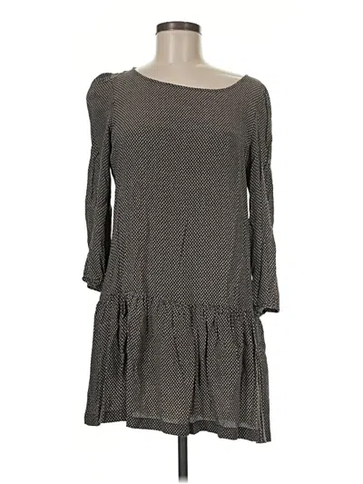Pre-owned Meadow Rue Casual Dress In Gray