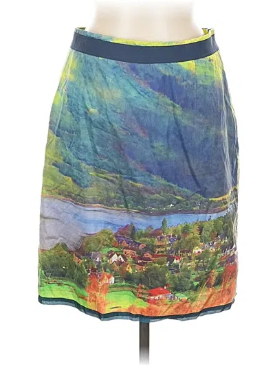 Pre-owned Meadow Rue Casual Skirt In Green