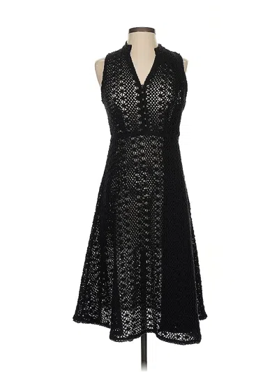 Pre-owned Meadow Rue Cocktail Dress In Black