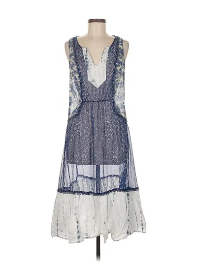 Pre-owned Meadow Rue Cocktail Dress In Blue