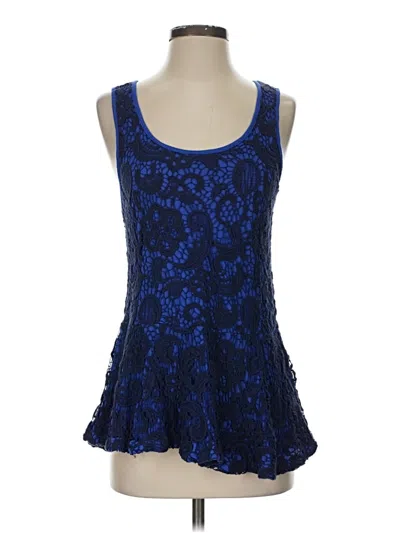 Pre-owned Meadow Rue Cocktail Dress In Blue