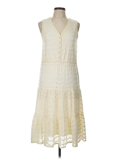 Pre-owned Meadow Rue Cocktail Dress In Ivory
