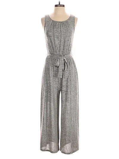 Pre-owned Meadow Rue Jumpsuit In Silver