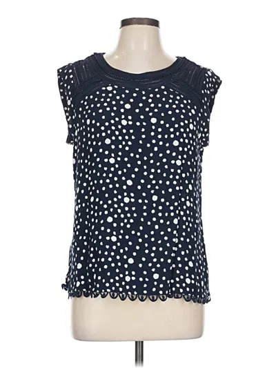 Pre-owned Meadow Rue Sleeveless Blouse In Blue