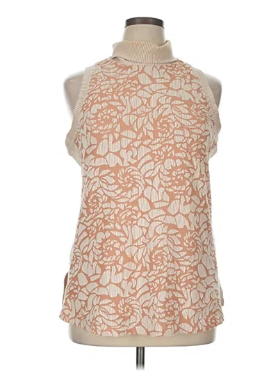 Pre-owned Meadow Rue Sleeveless Blouse In Orange