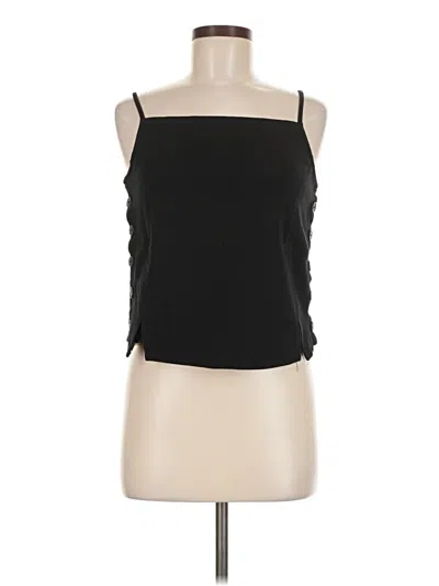 Pre-owned Meadow Rue Tube Top Black Strapless Neckline Tops