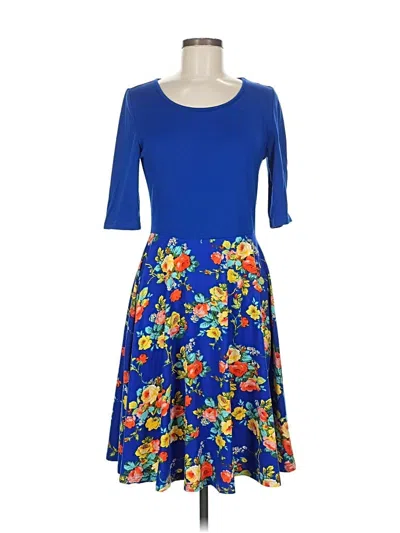 Pre-owned Meaneor Casual Dress In Blue