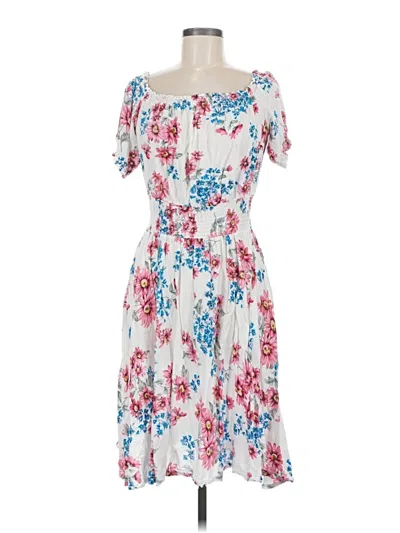 Pre-owned Meaneor Casual Dress In White