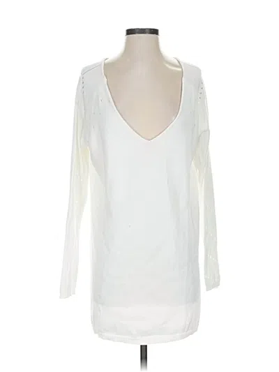 Pre-owned Meaneor Pullover Sweater In White