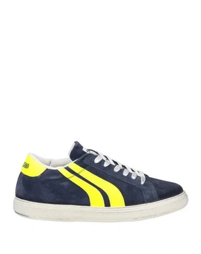 Mecap Man Sneakers Navy Blue Size 6 Leather