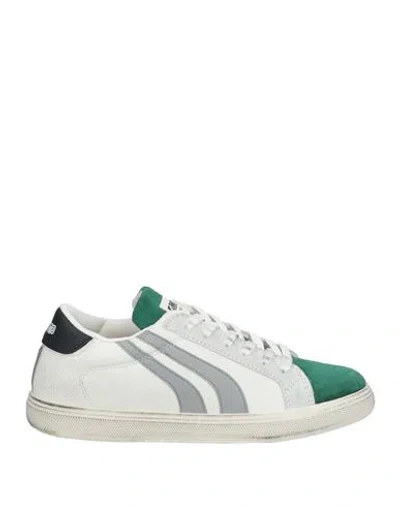 Mecap Woman Sneakers Green Size 8 Leather
