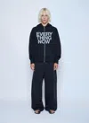 Mechatok X Ln-cc Everything Now Hooded Sweatshirt In Black