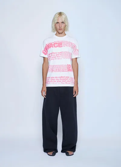 Mechatok X Ln-cc Expression On Your Face T-shirt In White