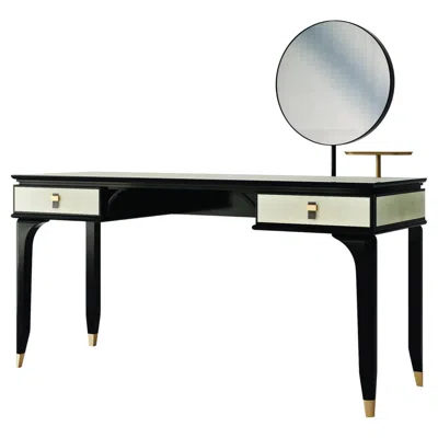 Pre-owned Medea Clori Dressing Table In Brown