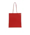 Medea Crocodile Effect Tote Bag In Red