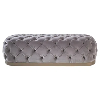 Pre-owned Medea Daisy Bench In Brown