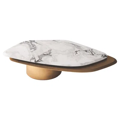 Pre-owned Medea Elio Coffee Table In Brown