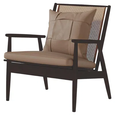 Pre-owned Medea Eloisa Armchair In Brown