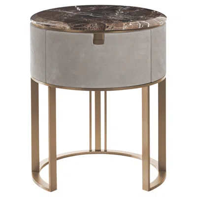 Pre-owned Medea Glory Bedside Table In Gray