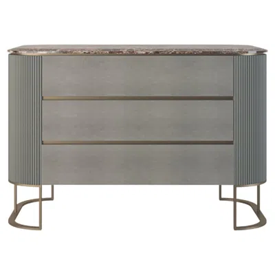 Pre-owned Medea Glory Chest Of Drawers In Gray