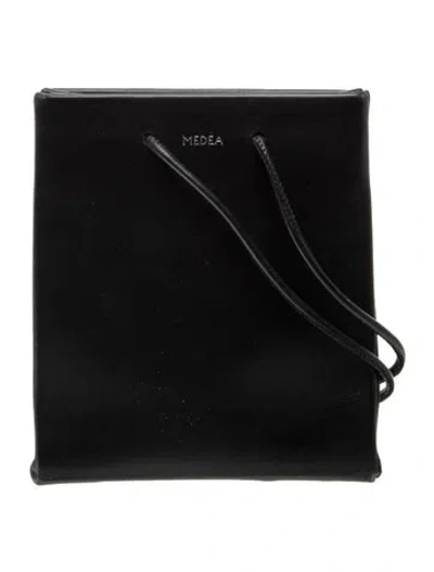 Pre-owned Medea Leather Crossbody Bag In Black