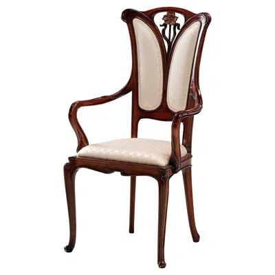 Pre-owned Medea Liberty Armchair 139 In Brown