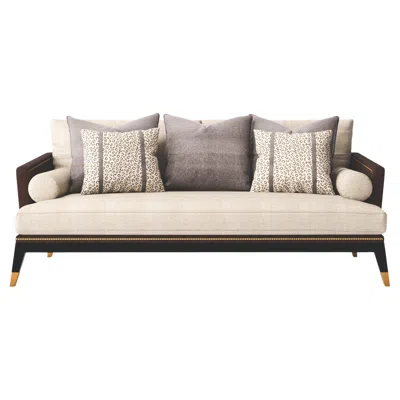 Pre-owned Medea Momo 2 Seater Sofa In Brown