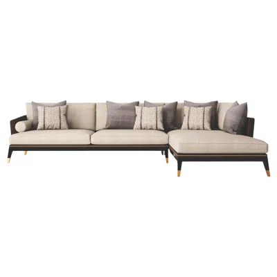 Pre-owned Medea Momo Corner Element In Brown