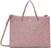 Medea Pink Hanna Tote In Pink Glitter
