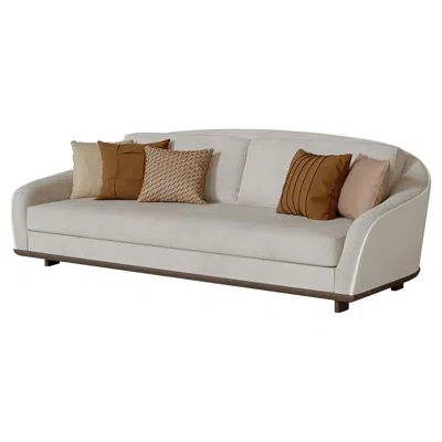 Pre-owned Medea Sofa 3 Seater Brando 2.0 In Brown