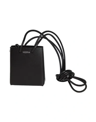 Medea Woman Shoulder Bag Black Size - Leather