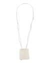 Medea Woman Shoulder Bag Light Grey Size - Leather
