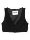 Medeea Button Pocket Vest In Multi