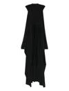 Medeea Cape Sleeve Jumpsuit In Multi