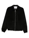Medeea Zip-up Bomber Jacket In Black