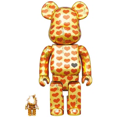 Medicom Toy 400% 100% Gold Heart In Multicolor