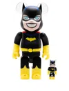 Medicom Toy Batgirl "the New Batman Adventures" Be@rbrick 100% And 400% Figure Set In Black