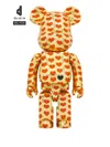 Medicom Toy Bear Brick Figurine In Gold