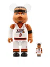 Medicom Toy "be@rbrick Allen Iverson" 100% And 400% Toy