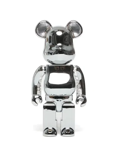 Medicom Toy Be@rbrick Audio Portable Bluetooth Speaker In Silver