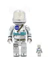 Medicom Toy "be@rbrick Project Mercury Astronaut 100%+400%" Toy In Metallic
