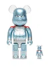 Medicom Toy Be@rbrick (set Of Two) In Blue