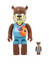 Medicom Toy "be@rbrick Tasmanian Devil Space Jam 400%+100%" Toy