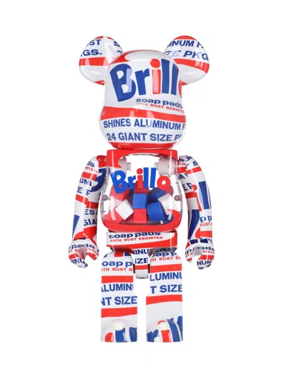 Medicom Toy "be@rbrick Andy Warhol Brillo 1000%" – Multi-color