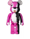 Medicom Toy Pink Bear Be@rbrick Figure In Pink
