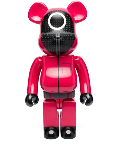 Medicom Toy Bearbrick Squid Game Collectible Statue In Pink